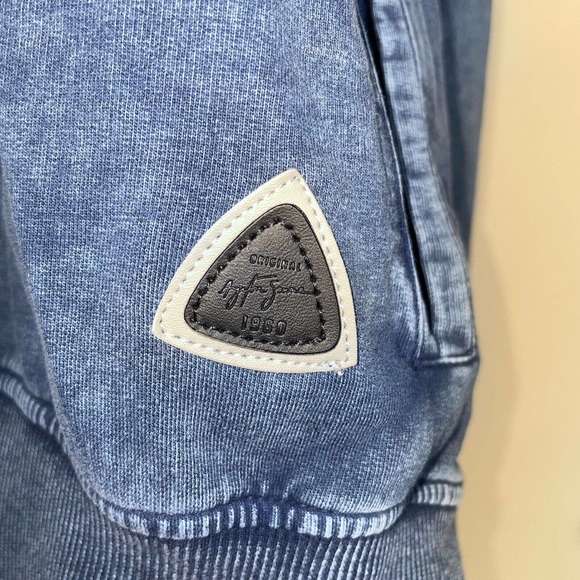 Ayrton Senna XXL Mens Blue Comfort Long Sleeve Drawstring Pullover Hoodie - Picture 3 of 7